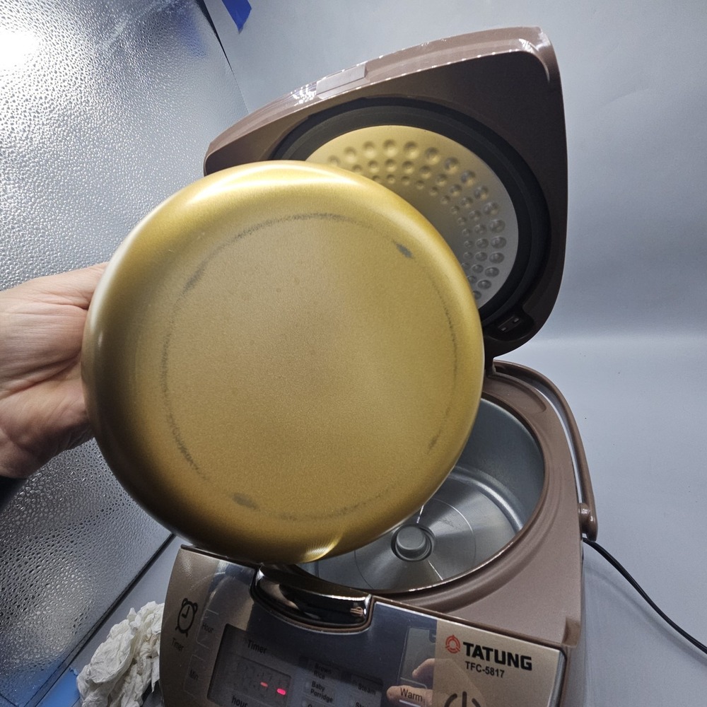 Tatung TFC-5817 8 Cup 1.5 L Rice Cooker & Steamer Tested! Clean! - Picture 4 of 10